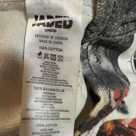 Jaded London Ophelia Strapless Magazine Corset top - Picture 3 of 3